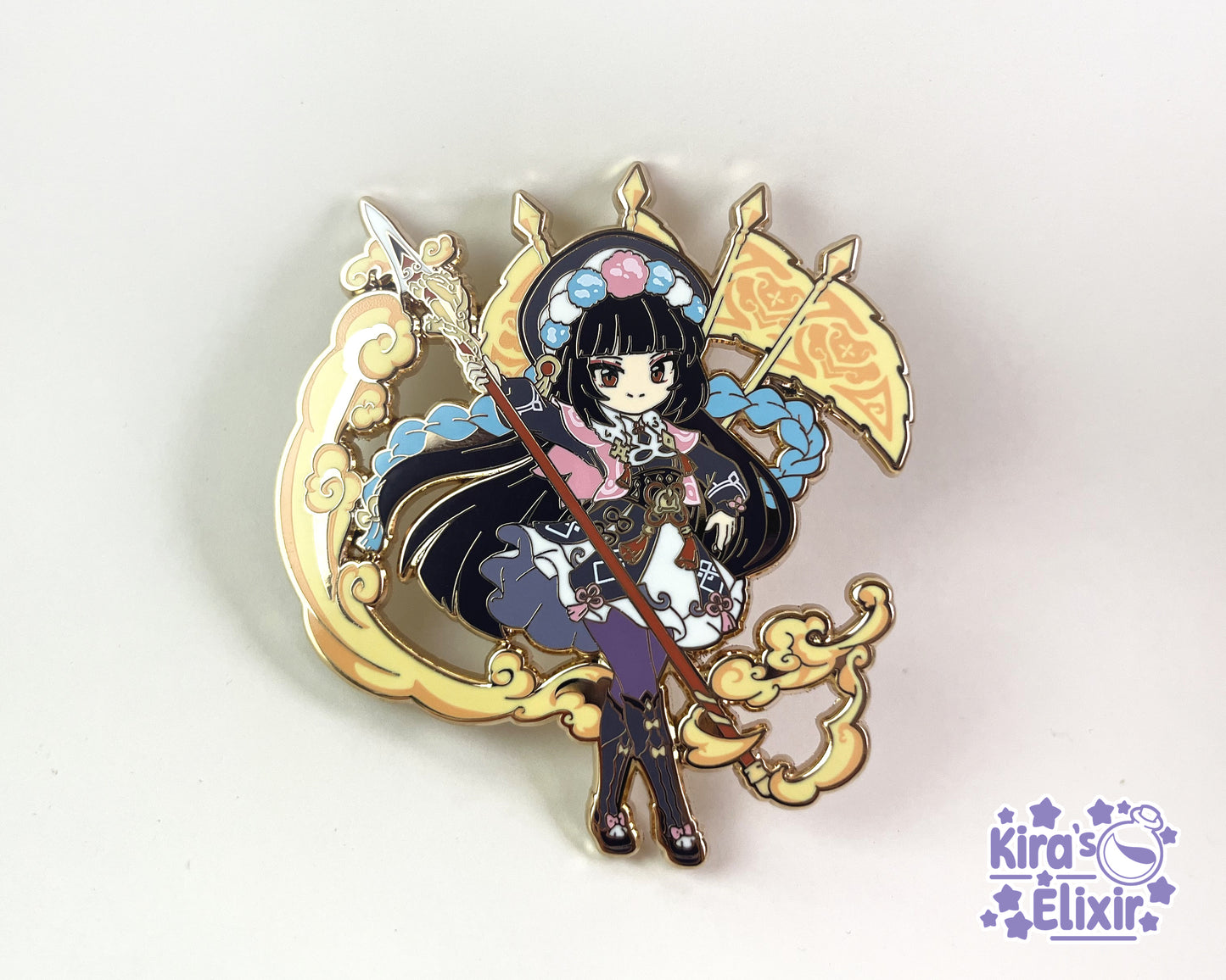 Yun Jin Liyue Stars Enamel Pin